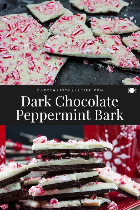 Christmas Toffee Bark, Xmas Food Gifts, Chocolate Peppermint Bark Recipe, Peppermint Desserts, Bark Recipes Easy, Peppermint Bark Recipe, White Chocolate Peppermint Bark, Homemade Peppermint Bark, Christmas Bark Recipes