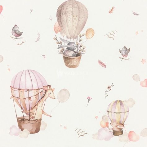 Rasch Hot Air Balloon Wallpaper Pink Wallpaper Texture, Blue Wallpaper Texture, Grey Glitter Wallpaper, Grey And Cream Wallpaper, Multicoloured Wallpaper, Cath Kidston Wallpaper, Gold Metallic Wallpaper, Bronze Wallpaper, Kindergarten Wallpaper