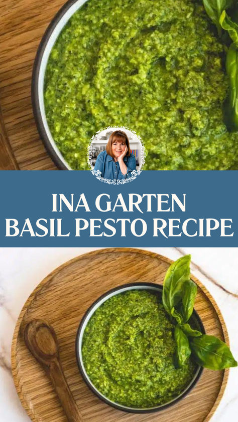 Ina Garten Basil Pesto Recipe Basil Pesto Recipe Without Pine Nuts, Pesto With Walnuts Recipes, Best Pesto Recipe, Ground Turkey Chili Recipe, Basil Pesto Recipe, Basil Pesto Recipes, Ground Beef Stroganoff, Vegan Wine, Chili Recipe Turkey