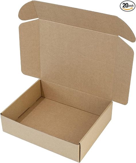 Amazon.com: Golden State Art, 11x9x3 Shipping Boxes Set of 20, Brown Medium Corrugated Cardboard Boxes, Mailing Boxes for Packaging Small Business : Office Products Packaging Small Business, Gift Packing, Shipping Boxes, Corrugated Cardboard, Small Boxes, Golden State, Cardboard Box, State Art, Small Business