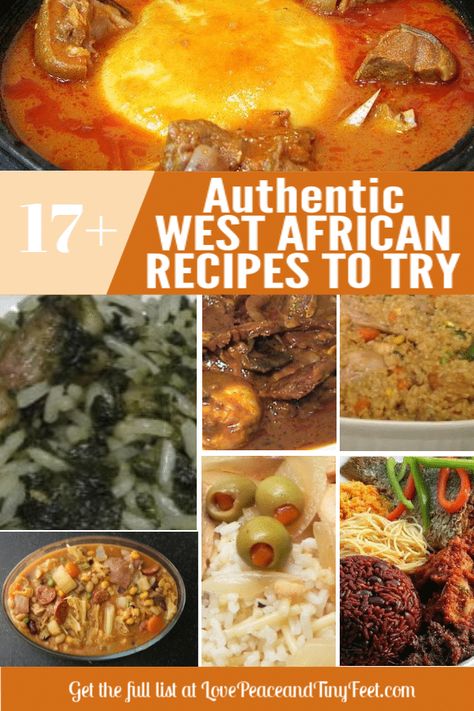 These are some of the most popular delicious and authentic West African recipes from Liberia and other parts of West Africa. Here's a list of West African Dishes to try West African Recipes, African Recipes Nigerian Food, African Dishes, Low Calorie Soup, Food To Try, West African Food, Africa Food, African Cooking, African Recipes