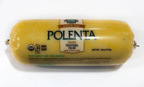 Tube Polenta Recipes, Polenta Vs Grits, Tube Polenta Recipe, Polenta Recipes Healthy, Tube Polenta, Polenta Recipes Vegan, Cornmeal Polenta, Baked Polenta, How To Cook Grits