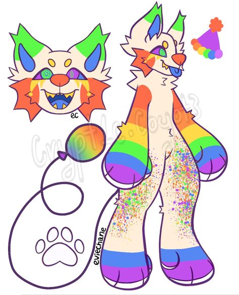 Catty And Rosie Oc, Animal Head Reference, Kemono Fursuit Base Drawing, Free Fursona Ideas, Kidcore Oc Art, Fursona Art Base, Fursuit Base Drawing, Cat Fursuit Reference Sheet, Fursona Ref Sheet Base