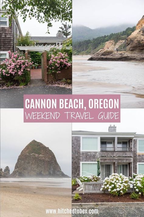 Cannon Beach Restaurants, Canon Beach Oregon, Pacific Coast Highway Road Trip, Canon Beach, Haystack Rock, Ecola State Park, Oregon Beaches, Oregon Road Trip, Cannon Beach Oregon