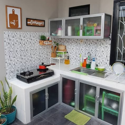 20 Desain dapur minimalis modern, bikin rumah makin kece Kitchen Ideas Philippines, Dirty Kitchen Design Philippines, Hiasan Dalaman Dapur, Dapur Moden, Dirty Kitchen Design, Aluminum Kitchen Cabinets, Model Dapur, Dirty Kitchen, Desain Pantry