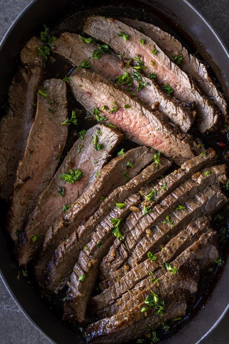 This extra tender London broil is flavored with kitchen staples like soy sauce, Dijon mustard, lemon juice, and simple spices. Let's make this winning meal today! Baked London Broil, Best London Broil Recipe, London Broil Crock Pot Recipe, Tender London Broil, London Broil Recipes, London Broil, Kitchen Staples, Easy Healthy Meal Prep, How To Cook Steak