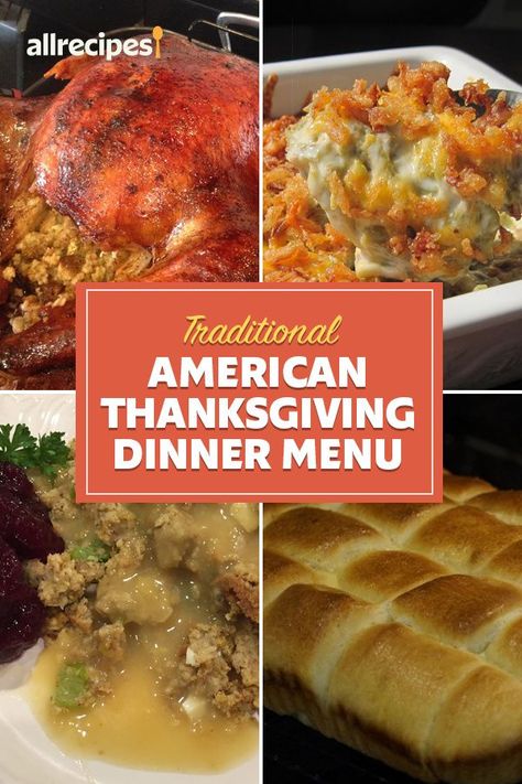 American Thanksgiving Food, American Thanksgiving Recipes, Traditional Thanksgiving Menu List, Thanksgiving Dinner Recipes Traditional, Thanksgiving Staples, Thanksgiving Food List, Traditional Thanksgiving Dinner Menu, Classic Thanksgiving Menu, Thanksgiving Menu Recipes