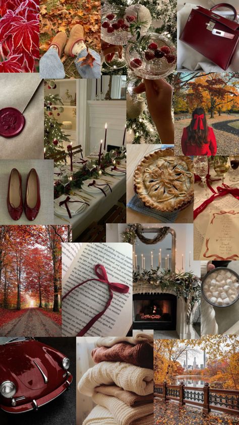 November moodboard, November wallpaper, November collage, November vibes, Christmas aesthetic, Christmas mood, cozy aesthetic, cozy vibes, old money aesthetic, burgundy aesthetic #novemberwallpaper #novembermoodboard #christmasaesthetic #christmasmood #oldmoneyaesthetic #autumnaesthetic #cozyvibes #cozyaesthetic Old Money Christmas Aesthetic, Christmas Old Money, November Collage, Old Money Christmas, Aesthetic Burgundy, Wallpaper November, November Moodboard, November Vibes, Burgundy Aesthetic