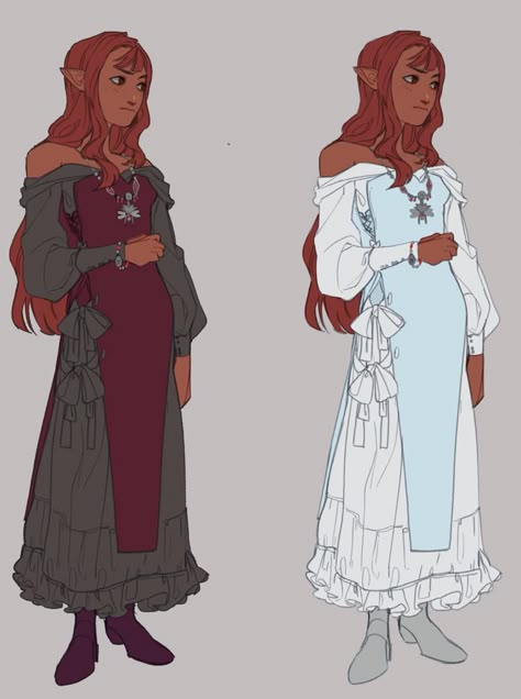 Romani Character, Romani Character Design, Dnd Outfits Inspiration, Dnd Outfits, Estilo Hippy, Dress Sketches, Character Design References, Fantasy Clothing, Drawing Reference Poses