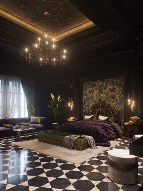 Mafia Bedroom, Elegant Mansion, Beautiful Bedroom Designs, Luxury Bedroom Design, Bedroom Master, Luxury Bedroom Master, Mansion Interior, Luxury Bedroom, Elegant Bedroom