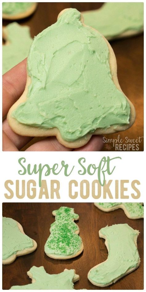 Softest Sugar Cookie Recipe, Cookie Basket, Rolled Sugar Cookie Recipe, Roll Out Sugar Cookies, Assorted Cookies, Christmas Sugar Cookie Recipe, Soft Sugar Cookie Recipe, Mennonite Recipes, Soft Cookie Recipe