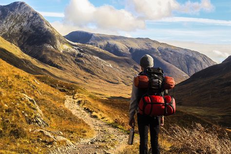 backpacking Scotland's west highway- 96 miles best hike in Scotland Scotland Culture, Scotland Hiking, Survival Essentials, West Highland Way, Scotland Highlands, Visit Scotland, West Highlands, Backpacking Travel, Scotland Travel