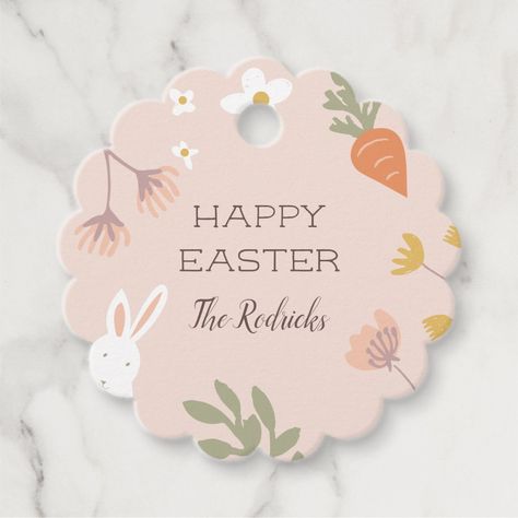 Holiday Card Design Inspiration, Easter Packaging, Gift Card Bouquet, Easter Gift Tags, Easter Tag, Bunny Family, Holiday Card Diy, Easter Gift Tag, Easter Tags