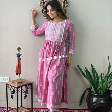 Catalog Name: *Beautiful Nayra Cut Kurti Pant Set* 💥*New Launching*💥 *NAIRA CUT KURTI WITH PANT* ♦️ *LACE DESIGNED YOKE* *♦️ *Fabric Rayon 140gm* *♦️Size: ; M/38, L/40, xl/42 xxl 44, 3XL/46 , 4XL/48* *BEST QUALITY.* 💥*Full stock available* 💥*Book fast*🏃🏻‍♀️💥 *Price: ₹715 ~₹1275~ (55% OFF)* _Free Shipping! COD & Returns Available!_ _Extra *₹40* charge for COD orders*_ (Assured quality at factory price) Naira Cut Kurti Design, Pent Kurti, Cut Kurti Design, Nayra Cut Kurti, Naira Cut Kurti, Nayra Cut, Kurti Pant Set, Kurti Pant, Kurtis With Pants