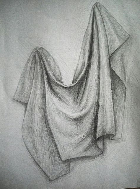 Face Mask Acne, Drapery Drawing, Easy Pencil Drawings, Still Life Sketch, Mask Acne, Fabric Drawing, Black And White Art Drawing, Pencil Drawings Easy, Dark Art Drawings