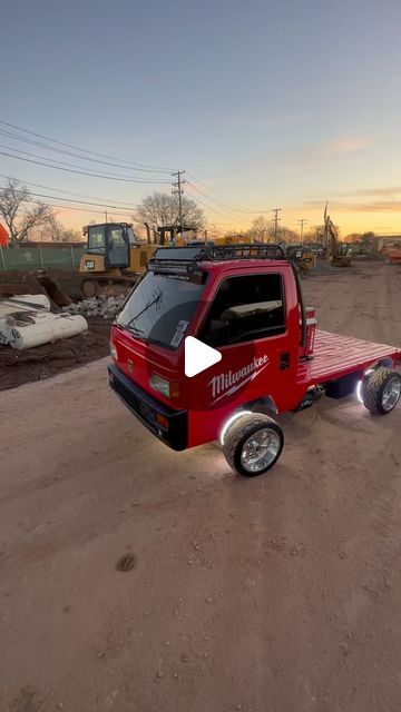 Jack duffy on Instagram: "Cleanest rig on the site  #fyp #foryou #viral #minitruck #hornblasters #ktruck #dieseltrucks #milwaukeetools #300hp #modzwheels #paint" 6.7 Powerstroke, Mini Rig, Kei Mini Trucks, Mack Trucks Superliner, 1996 7.3 Powerstroke, Powerstroke Diesel 6.0, Milwaukee Tools, Mini Trucks, Diesel Trucks