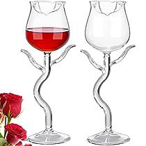 Clear Round Glasses, Rose Wine Glass, Cocktail Juice, Cocktail Martini, Wine Glass Cup, Rose Cocktail, Unique Glasses, Drinking Cups, Shot Glass Set