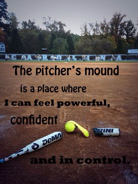 ❤️❤️❤️⚾️! Love pitching I played softball for 9 years!!! Softball Quotes, Drills, Softball, I Can, Baseball, Quotes