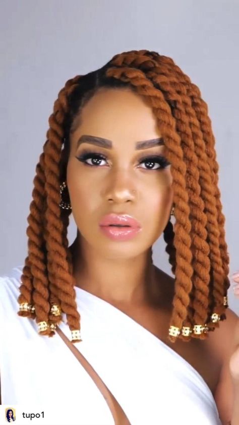 Braided Hairstyles Green, Natural Hair Styles Protective, Brazilian Wool Hairstyles, Brazilian Wool, Twist Tutorial, Styling 101, Yarn Twist, Short Box Braids Hairstyles, Short Box Braids