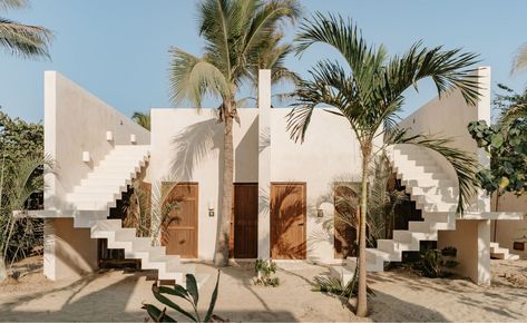 In Oaxaca, Casa Yuma is a peaceful, oceanfront oasis that celebrates its surroundings Egyptian Village, Tropical Bungalow, Diani Beach, Architecture 101, Resort Amenities, Seaside Hotel, Resort Ideas, Khao Yai, Civil Engineering Design