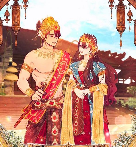 Ken Arok, Southeast Asian Arts, Indonesian Art, Image Film, Traditional Outfit, Character References, Cute Couple Art, God Art, God Illustrations