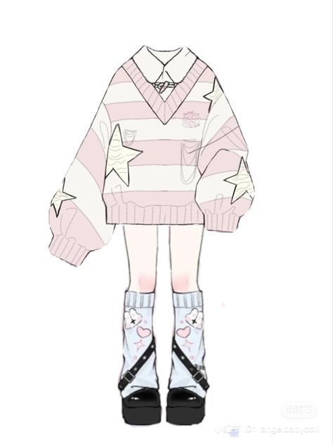 id: angelbabydoll Drawing Anime Clothes, Clothing Design Sketches, Dress Design Sketches, Disegni Artistici, Cute Doodles Drawings, Easy Drawings Sketches, Anime Clothes, Dessin Adorable, Fashion Design Drawings