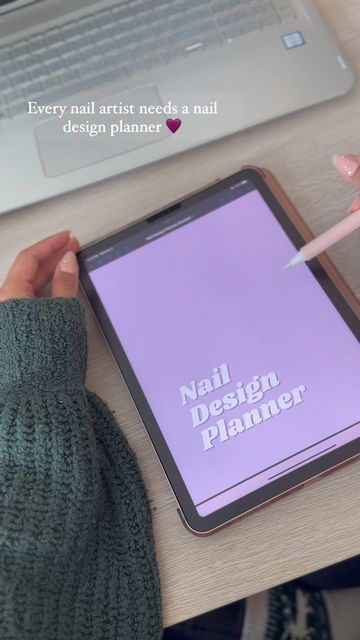 Nail Design Planner for Nail Artists and Technicians Nail Tech Business Planner, Nail Planner, 2023 Nail, Nail Business, Nail Styles, Business Planner, Business Resources, Planner Design, Ipad Tablet