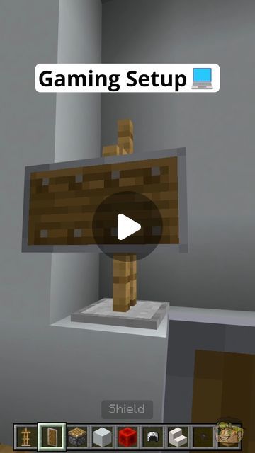 Minecraft Cat Tree Design, Minecraft Loft Ideas, Minecraft Graffiti Build, Gaming Setup Minecraft, Minecraft Ideas To Build Cool Things, Things To Build In Minecraft Creative, Minecraft Build Ideas Survival, Game Setup Ideas, Minecraft Pc Setup