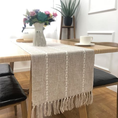 Dining Room Table Runner, Farmhouse Table Runner, Woven Table Runner, Coffee Table Runner, Rustic Table Runners, Boho Table Runner, Farmhouse Table Runners, Boho Table, Macrame Table Runner