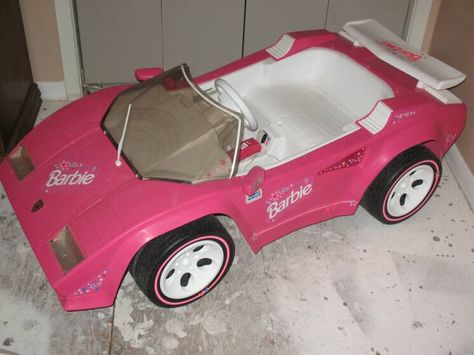 Barbie Lamborghini - I so wanted one of these. Barbie Lamborghini, Lamborghini Photos, Barbie Car, Power Wheels, Lamborghini Cars, Lamborghini Countach, S Car, Girls Characters, Car Wallpapers