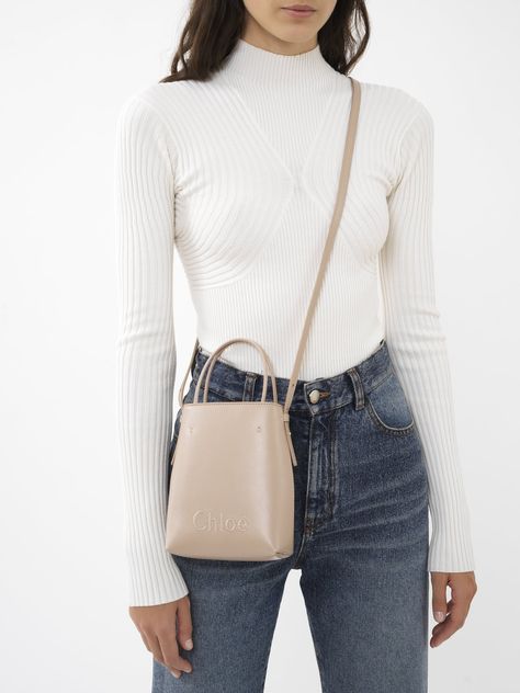 Chloé Chloé Sense Micro Tote Bag | Chloé US