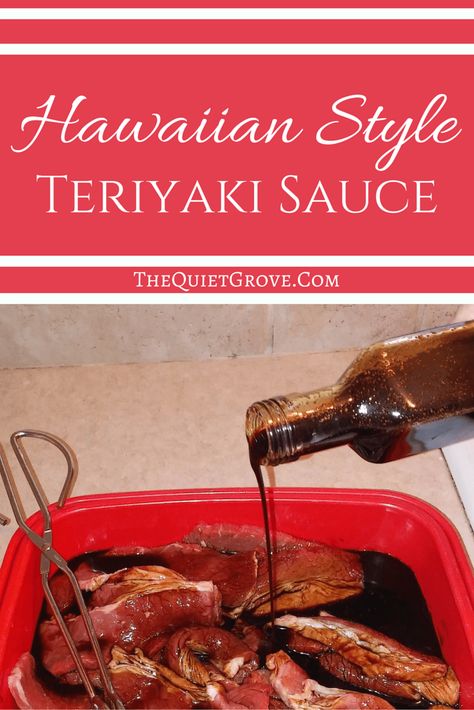 Chx Recipes, Hawaiian Sauce, Terriyaki Sauce, Hawaii Foods, Hawaiian Dinner, Multicultural Recipes, Football Foods, Moms 60th, Teriyaki Sauce Recipe