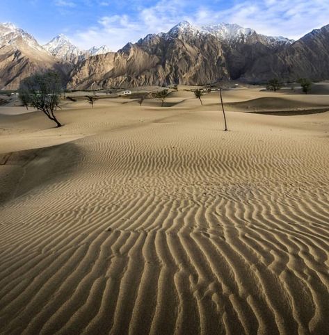 cold desert also known as katpana desert located near sakardu, Pakistan Katpana Desert, Shadow Beast, Skardu Valley, Cold Desert, Cold Deserts, Pakistan Culture, Beautiful Pakistan, Pakistan Travel, Gilgit Baltistan