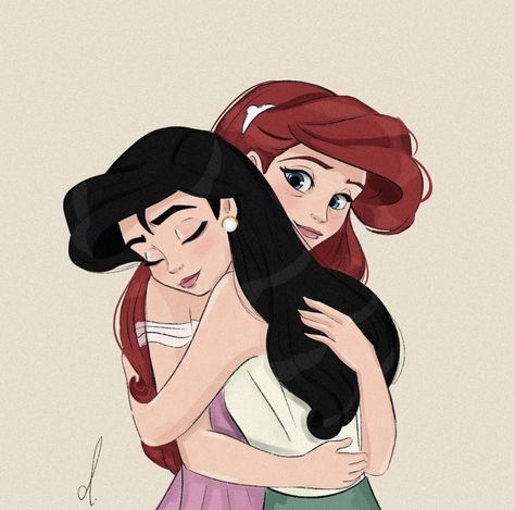 Chel Fan Art, Disney Girl Characters, Ariel And Melody, Melody Little Mermaid, Princess Melody, Disney Princess Fan Art, Disney Mom, Disney Princess Drawings, Sketch Artist