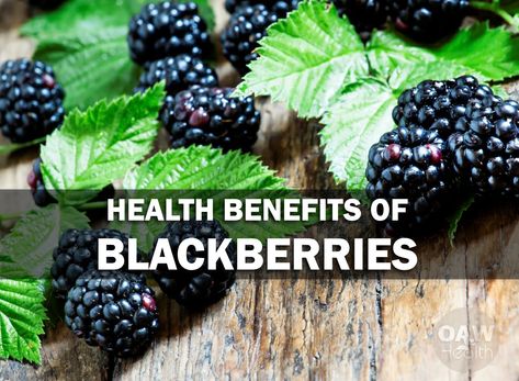 Health Benefits of Blackberries Benefits Of Berries, Brain Foods, Benefits Of Organic Food, Blackberry Recipes, Genetically Modified Food, Organic Fruits And Vegetables, Healing Foods, Nutrition Plan, Nutritional Information