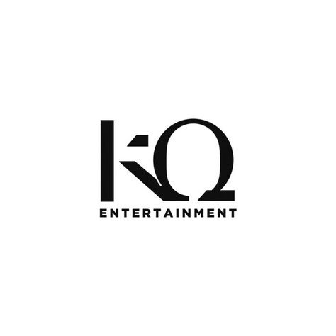 Kq Entertainment Logo, Fake Company Logo, Kpop Entertainment Logo Ideas, Entertainment Logo Ideas, Company Logo Ideas, Ateez Logo, Kq Entertainment, Pause Game, Dr Logo