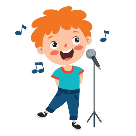 Sing Cartoon, Dance Cartoon, Singing Drawing, Dancing Drawing, Dancing Clipart, Neural Pathways, Kids Singing, Music Cartoon, Daycare Activities