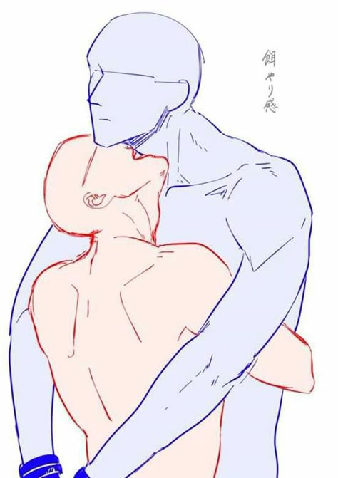 Drawing Poses Male Couple, Cute Bases Couple, Cute Couple Poses Art Reference, Holding From Behind Reference, Make Out Drawing Base, Kissing Neck Reference Drawing, Person On Leash Drawing Reference, Suggestive Poses Drawing Ref, Couples Reference Drawing