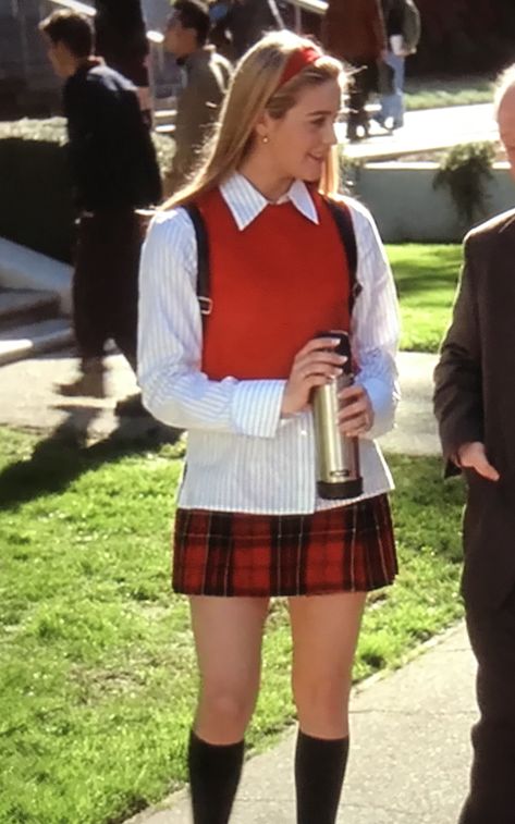 90s Themed Outfits, Clueless Aesthetic, Cher Outfits, Cher Clueless, Clueless Fashion, Kawaii Clothes Goth, 90s Preppy, Cher Horowitz, Alicia Silverstone