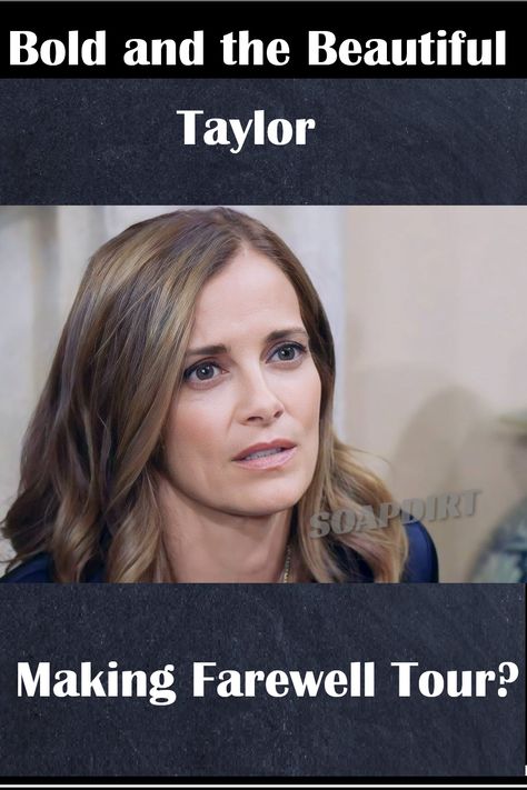 Bold and the Beautiful spoilers hint at something shocking for Taylor Hayes and her family with this latest return of the world-renowned psychiatrist on the CBS soap. Clues to where B&B is taking her storyline popped up from the get-go when Taylor landed back in LA. This storyline would explain many previously unanswered questions about Steffy Forrester and her mom. The Bold And The Beautiful, Taylor S, Bold And The Beautiful, Quick Saves