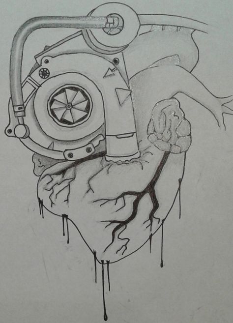 Turbo Heart pen and pencil Turbo Drawing, Engine Heart, Animation Drawing Sketches, Easy Graffiti, Easy Graffiti Drawings, Mechanic Tattoo, Bike Drawing, Cloud Tattoo, Pencil Sketch Images