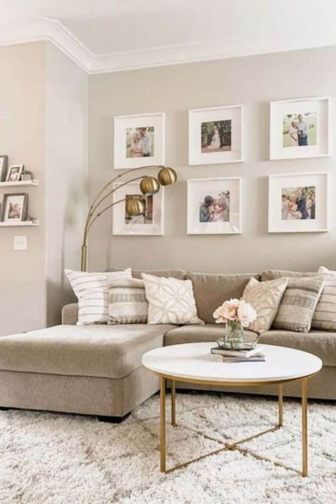 Beige Living Room Decor, Beige Living Rooms, Apartment Living Room Design, Ideas Living Room, Living Room Decor Cozy, Decor Home Living Room, Design Living Room, Living Room Decor Apartment, Living Room Inspo