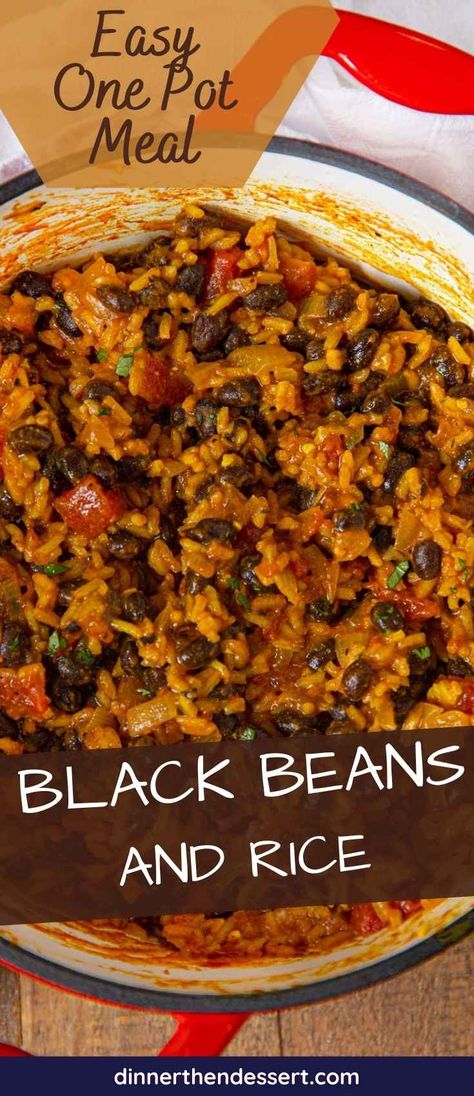 Kielbasa Black Beans And Rice, Black Bean Easy Recipe, Recipes With Black Beans And Rice, Black Bean Corn Rice Recipe, Recipes For Black Beans Healthy, Beans And Rice Dinner Recipes, Mixed Beans And Rice, Beans As Main Dish, Things To Do With Black Beans