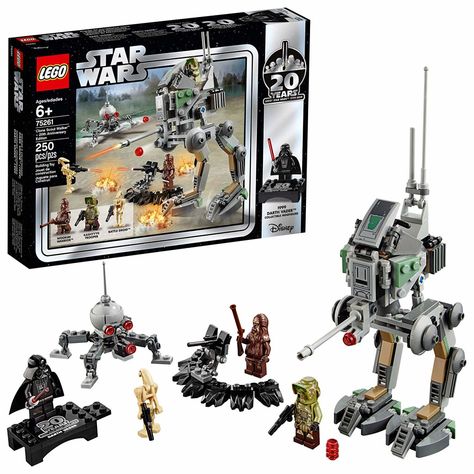 Add the LEGO Star Wars Clone Scout Walker – 20th Anniversary Edition to your LEGO collection for only $18.99, down from $29.99! https://becomeacouponqueen.com/lego-star-wars-clone-scout-walker-20th-anniversary-edition/ Star Wars Walker, Star Wars Lego Sets, Lego Clone Wars, Lego Clones, Star Wars Minifigures, Lego 4, Sabre Laser, Star Wars Clones, Construction Lego