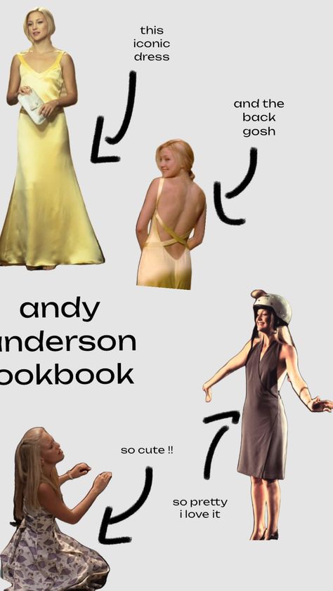 #fashion #howtoloseaguyin10days #outfitinspo #outfit #outfits #outfitinspiration #fashioninspo #fashionmoodboard #fashioncollage #fashioncollage #fashionicon #andyanderson #movies #films Andy Anderson, Iconic Dresses, Fashion Mood Board, Fashion Collage, Style Icons, 10 Days, Outfit Inspirations, Lookbook, Fashion Inspo