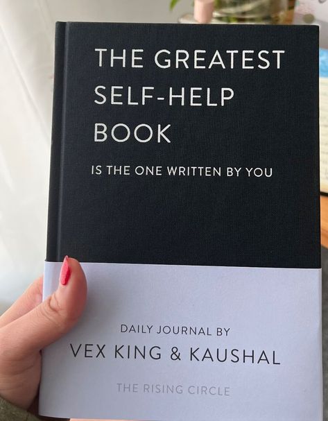 The Greatest Self-Help Book (is the one written by you): A Daily Journal for Gratitude, Happiness, Reflection and Self-Love Self Help Journal, Vex King, Coupon Book, Self Help Book, Daily Journal, Amazon Book Store, Gratitude Journal, Journal Prompts, Daily Affirmations