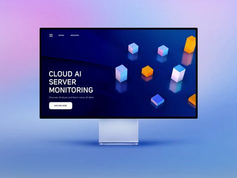 Data Cloud Service - Website Concept Green Marketing, Service Website, Website Concept, Movie App, Cloud Data, Meditation Apps, Dashboard Design, Travel Website, Learning Design