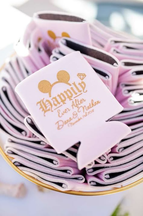 Disney Wedding Party Favors, Disney Rehearsal Dinner Ideas, Disney World Bridal Shower Ideas, Disney Elegant Wedding, Vintage Disney Bridal Shower Ideas, Disney Themed Bridesmaid Proposal, Hidden Disney Wedding Ideas, Disney Wedding Favors For Guests, Disney Inspired Wedding Decorations