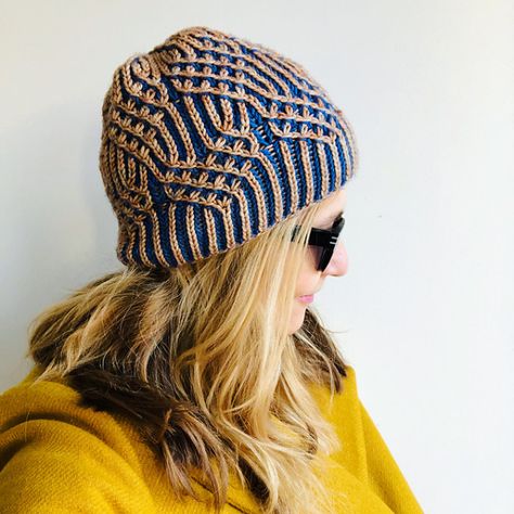 Have Fun Stretching Your Skills with a Brioche Hat – Knitting Brioche Hat, Brioche Pattern, Brioche Knitting Patterns, Brioche Knitting, Brioche Stitch, Knitting Patterns Free Hats, Malabrigo Yarn, Knitting Blogs, Hat Knitting