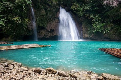 The Best Waterfalls in Cebu (From Stunning to Hidden) | Expert World Travel Kawasan Falls Cebu, Iligan City, Mactan Island, Kawasan Falls, Hidden Waterfall, Paradise Wallpaper, Havasu Falls, Famous Waterfalls, Iguazu Falls